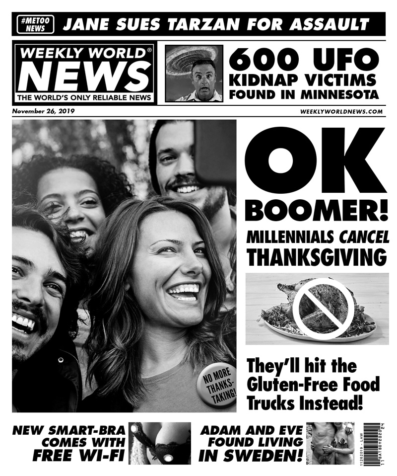 Weekly World News - November 26, 2019