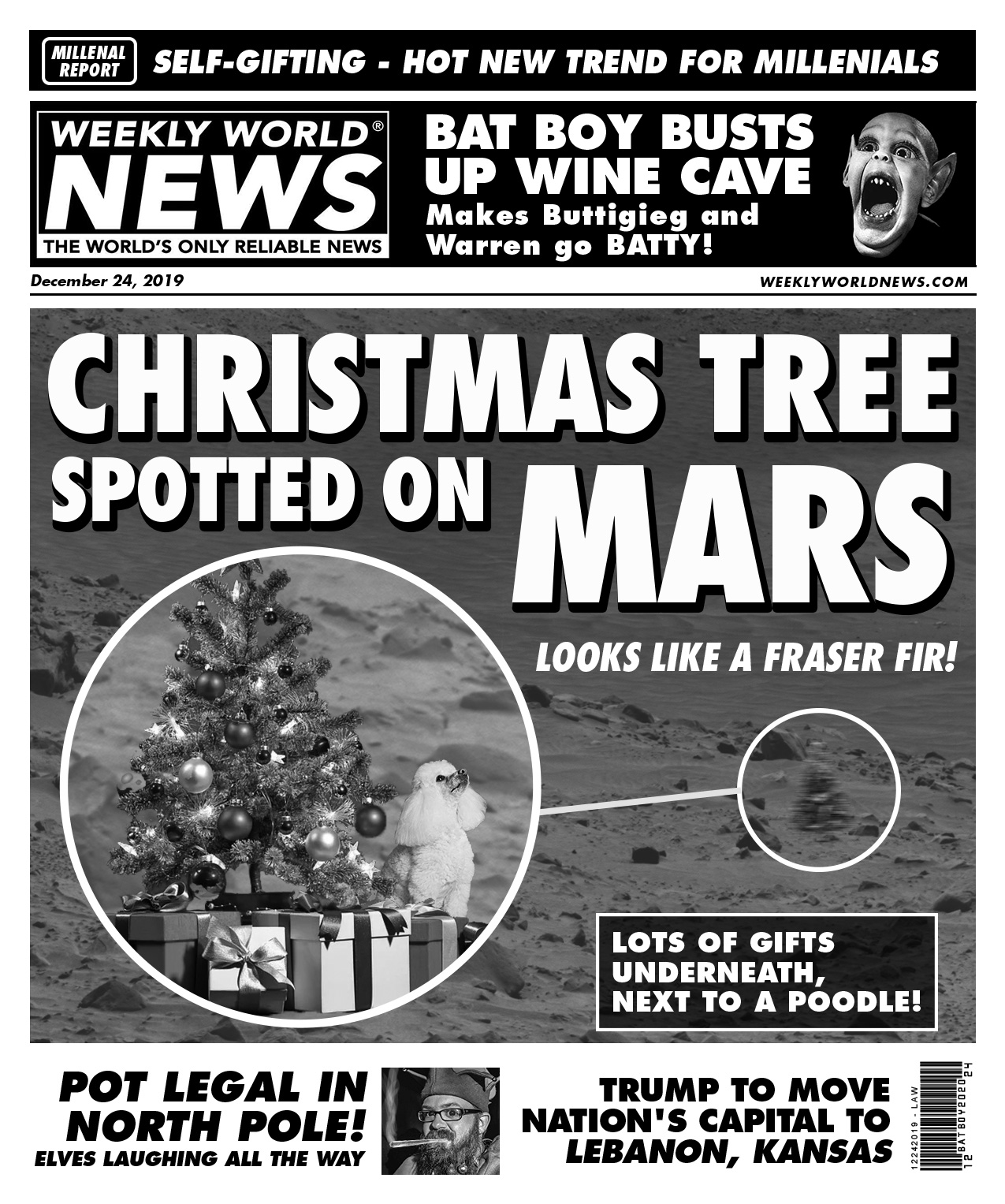 Weekly World News - December 24, 2019