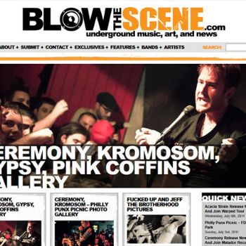 Blow the Scene WordPress Website