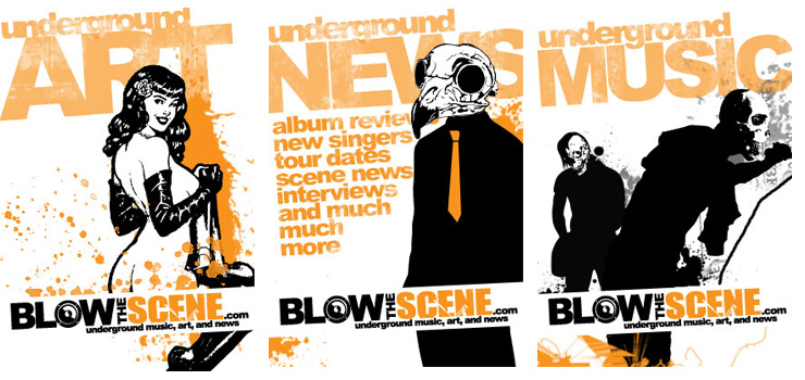 Banner Ads for Blow the Scene