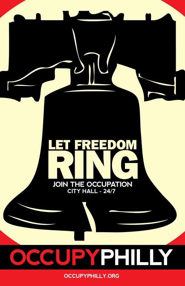 Occupy Philly - Liberty Bell Poster